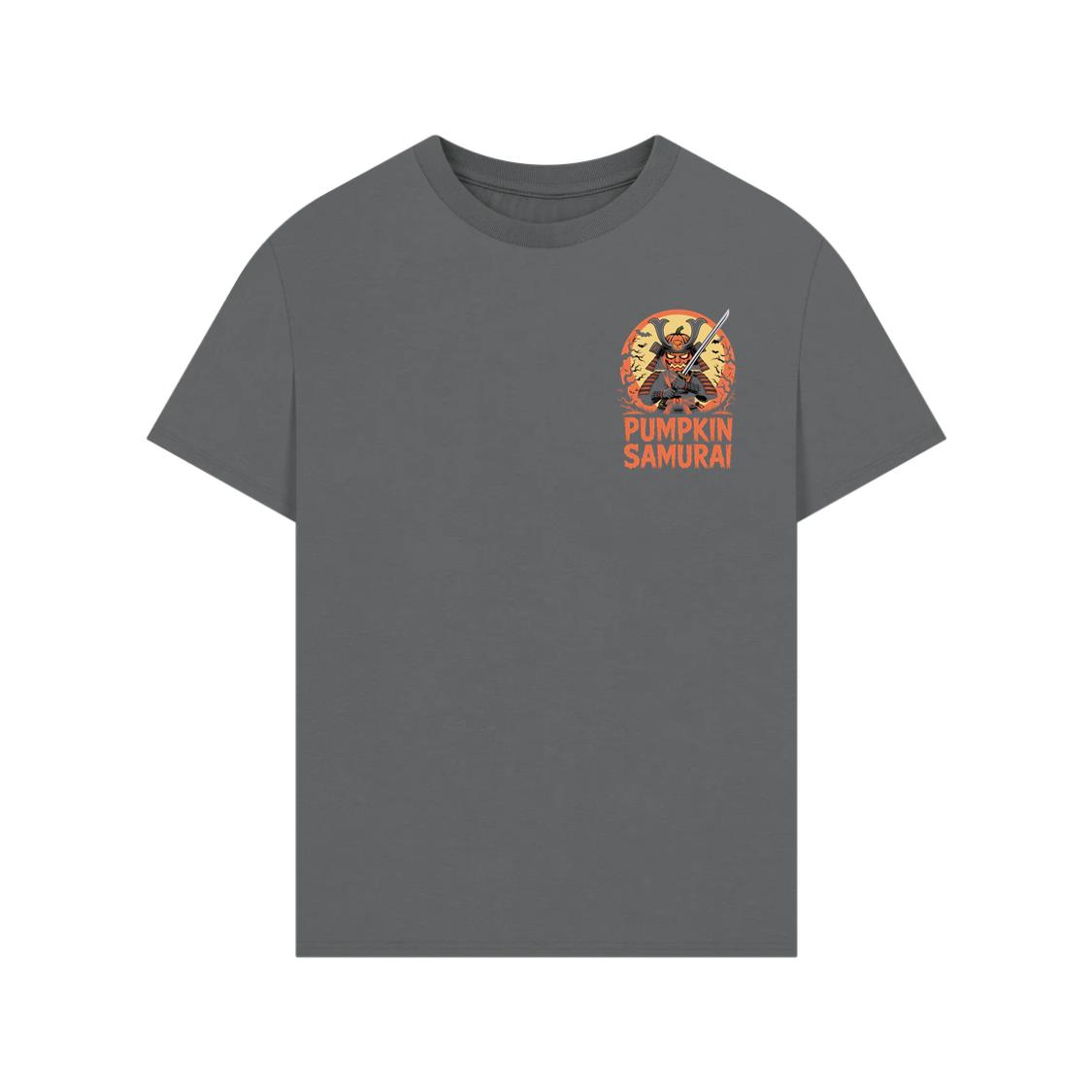 Pumpkin Samurai Warrior Halloween Graphic T-Shirts