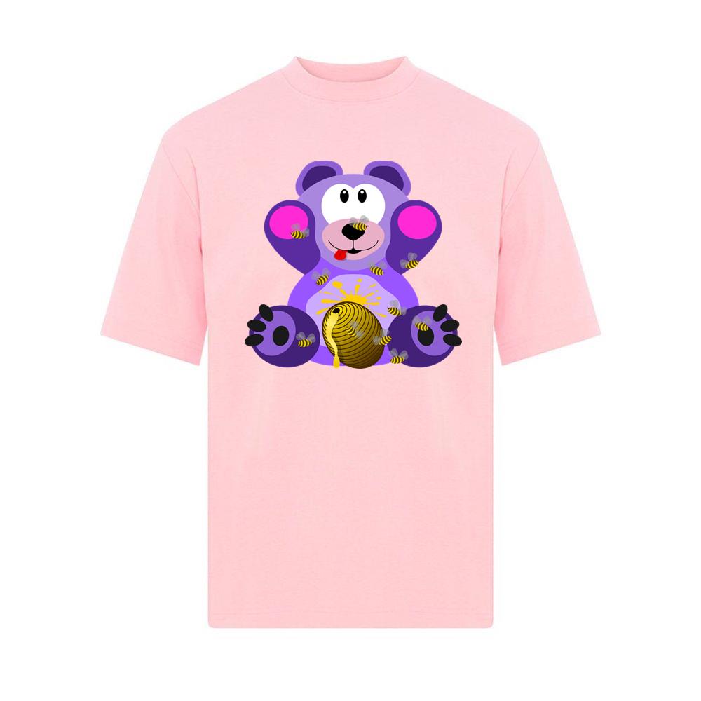 Purple Bear with Honey T-Shirts