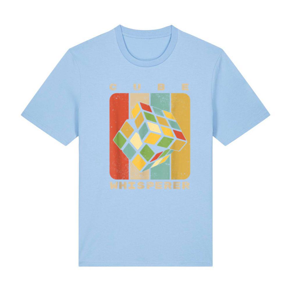 Puzzle Cube Whisperer Vintage Speed Cubing Youth Math T-Shirt