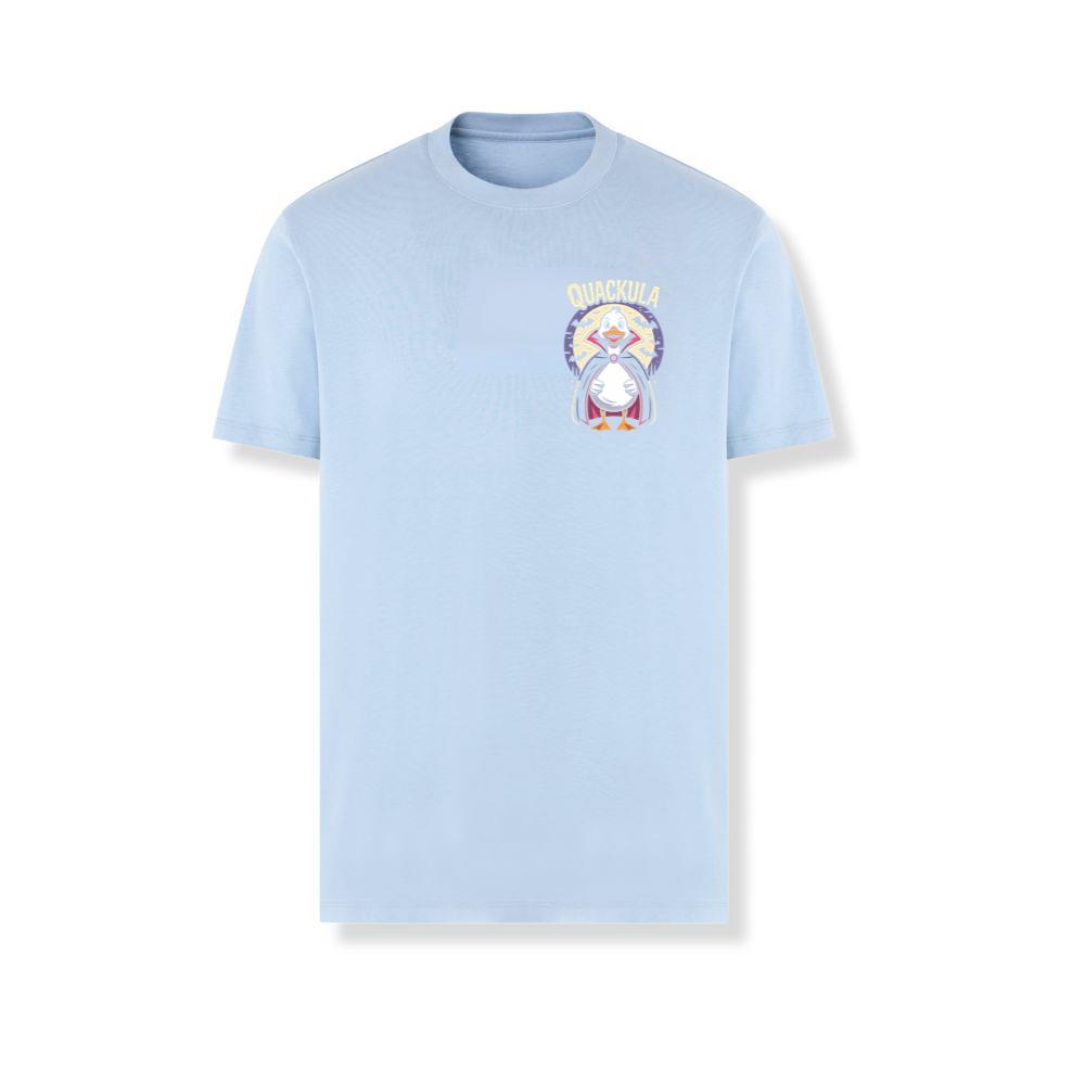 Quackula Duck Vampire Halloween Cartoon Design T-Shirts