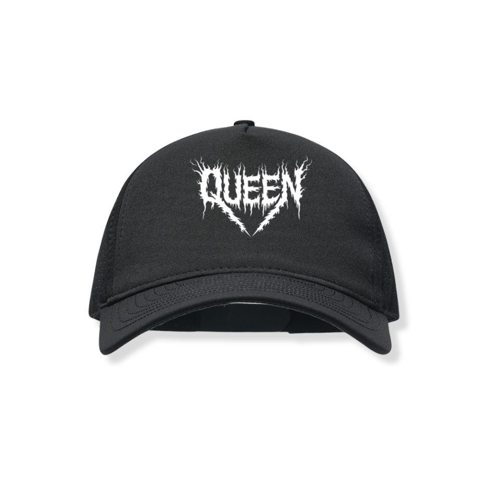 Queen Gothic Typography Design Black Hat