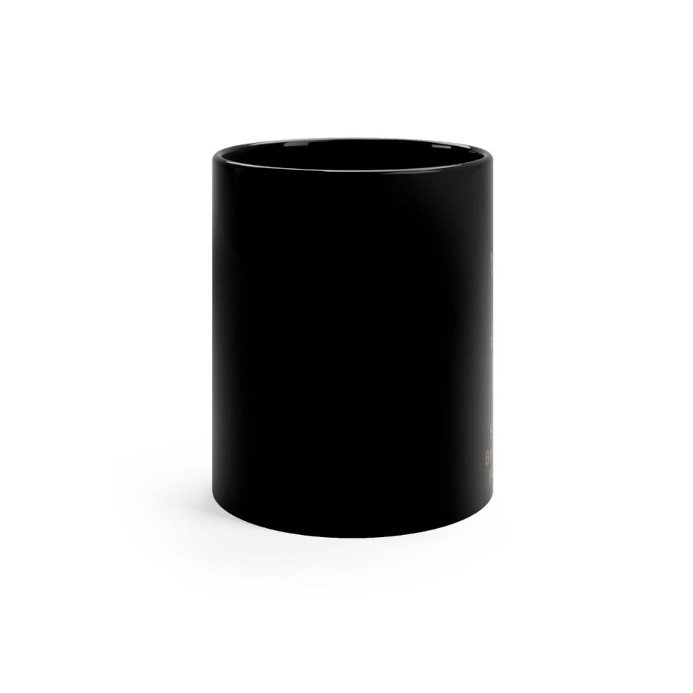 Queen Gothic Typography Design Mug - Image 2