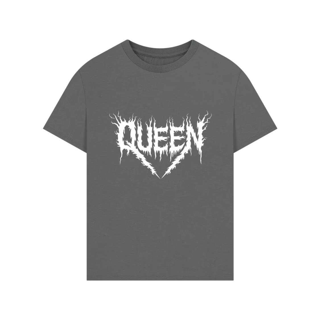 Queen Gothic Typography Design TShirt Rewinde