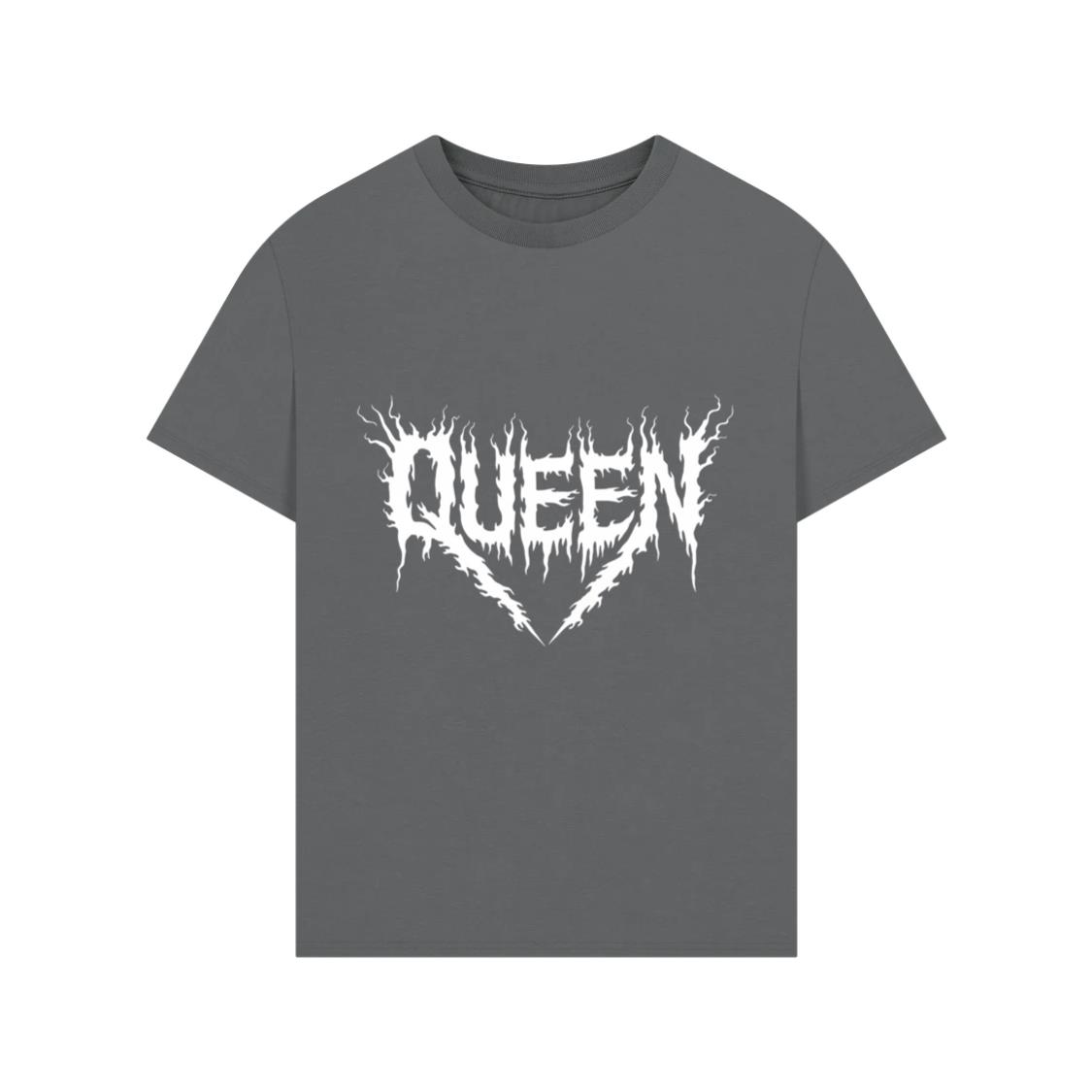 Queen Gothic Typography Design T-Shirts