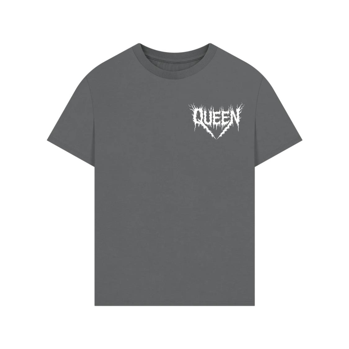 Queen Gothic Typography Design T-Shirts