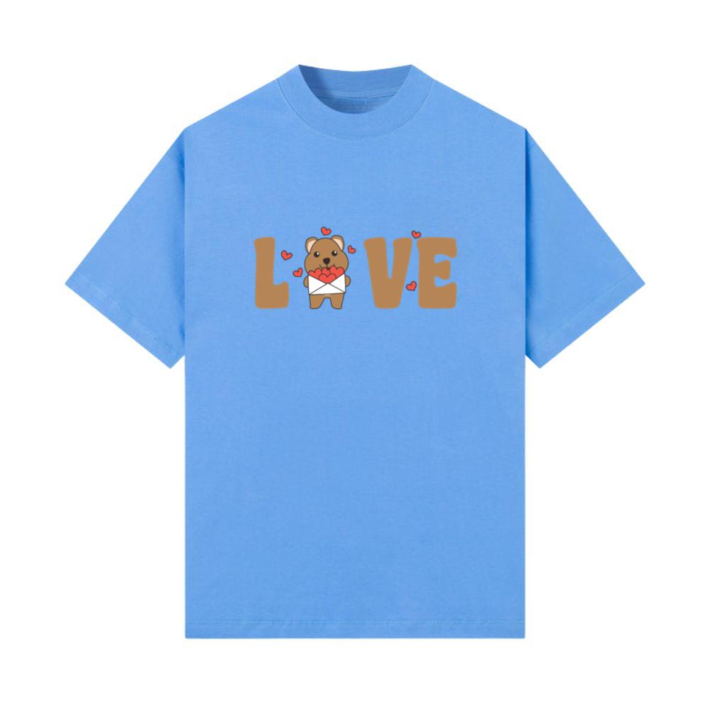 Quokka For Valentine's Day Cute Animals With T-Shirt