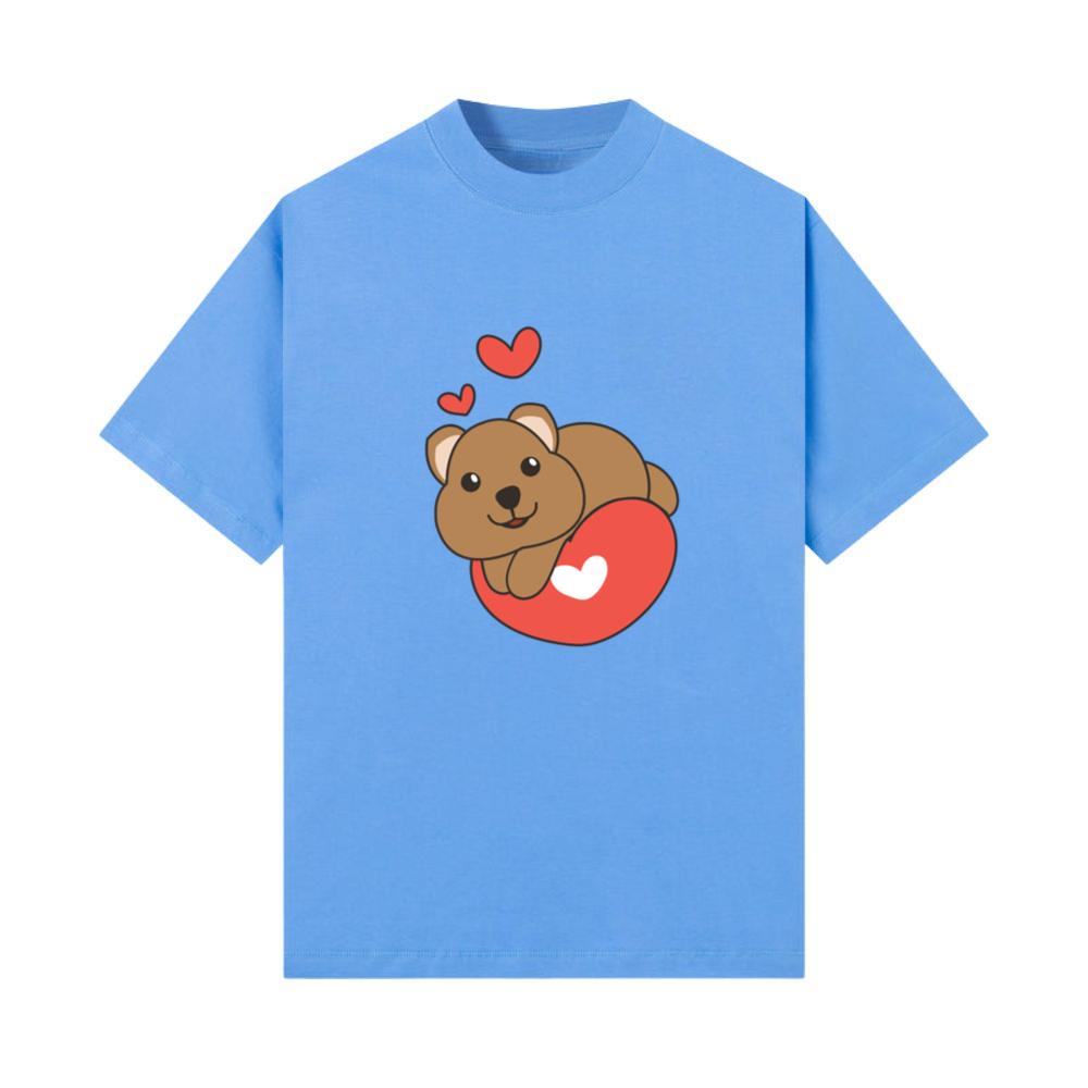 Quokka For Valentine's Day Cute Animals With_1 T-Shirt