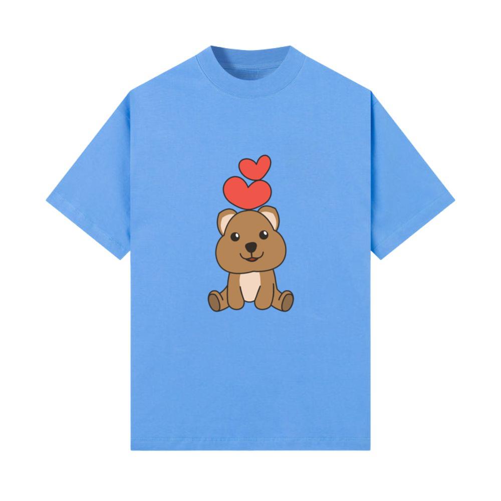 Quokka For Valentine's Day Cute Animals With_2 T-Shirt