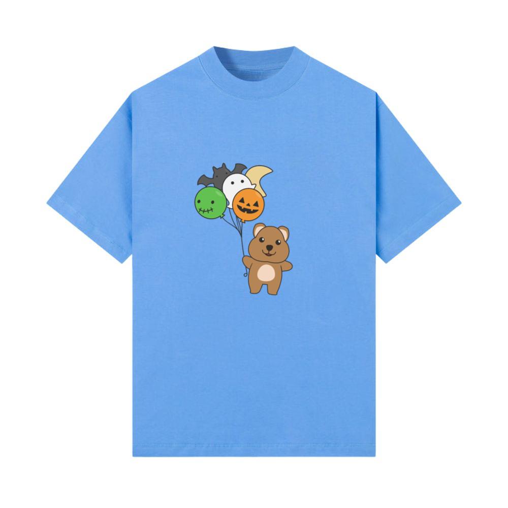 Quokka Halloween Balloons Kids Cute Animals T-Shirt
