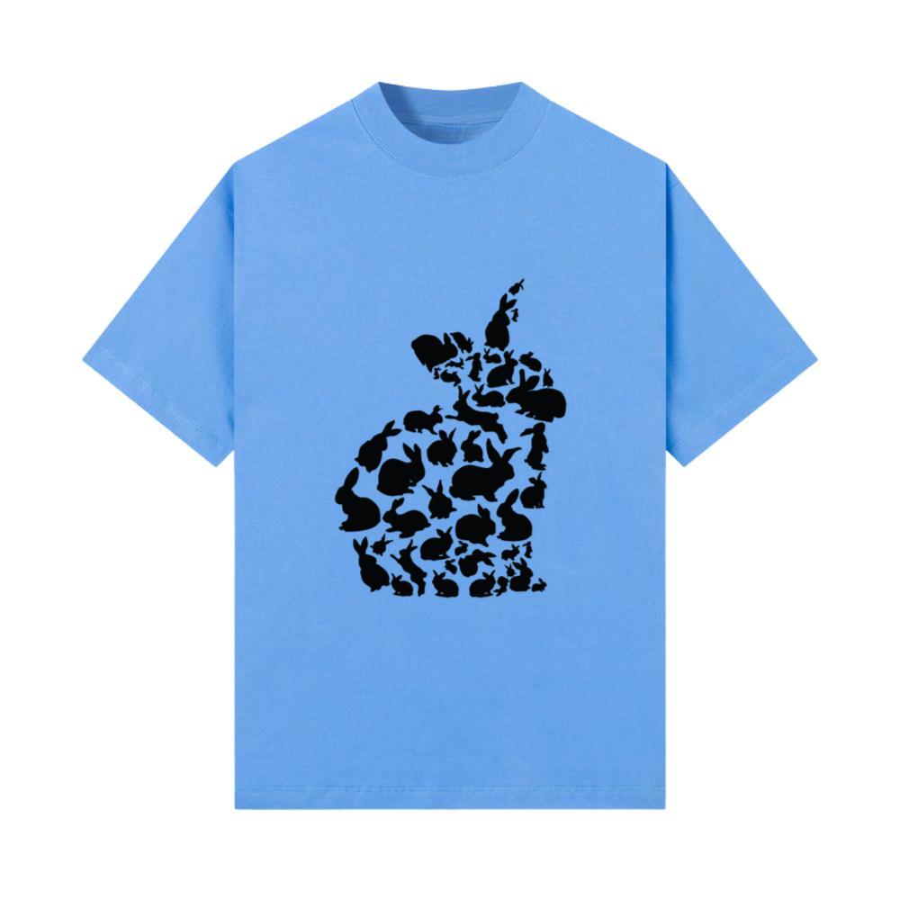 Rabbit Pet Animal Rabbit Rabbit Bunny Silhouette T-Shirt