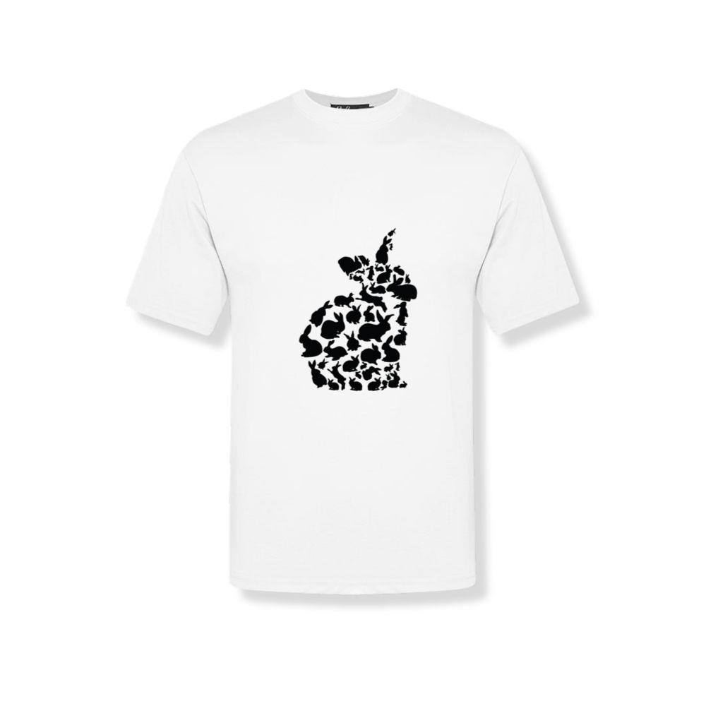 Rabbit Pet Animal Rabbit Rabbit Bunny Silhouette T-Shirts