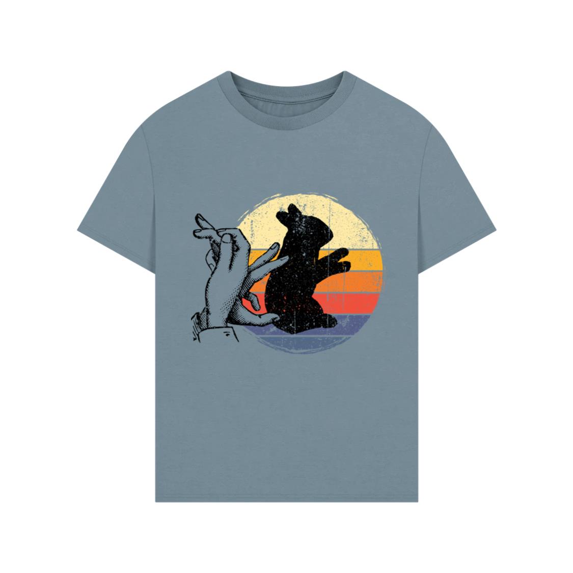 Rabbit Shadow Art Animal Rescue Pet Adoption Graphic TShirts Anhand