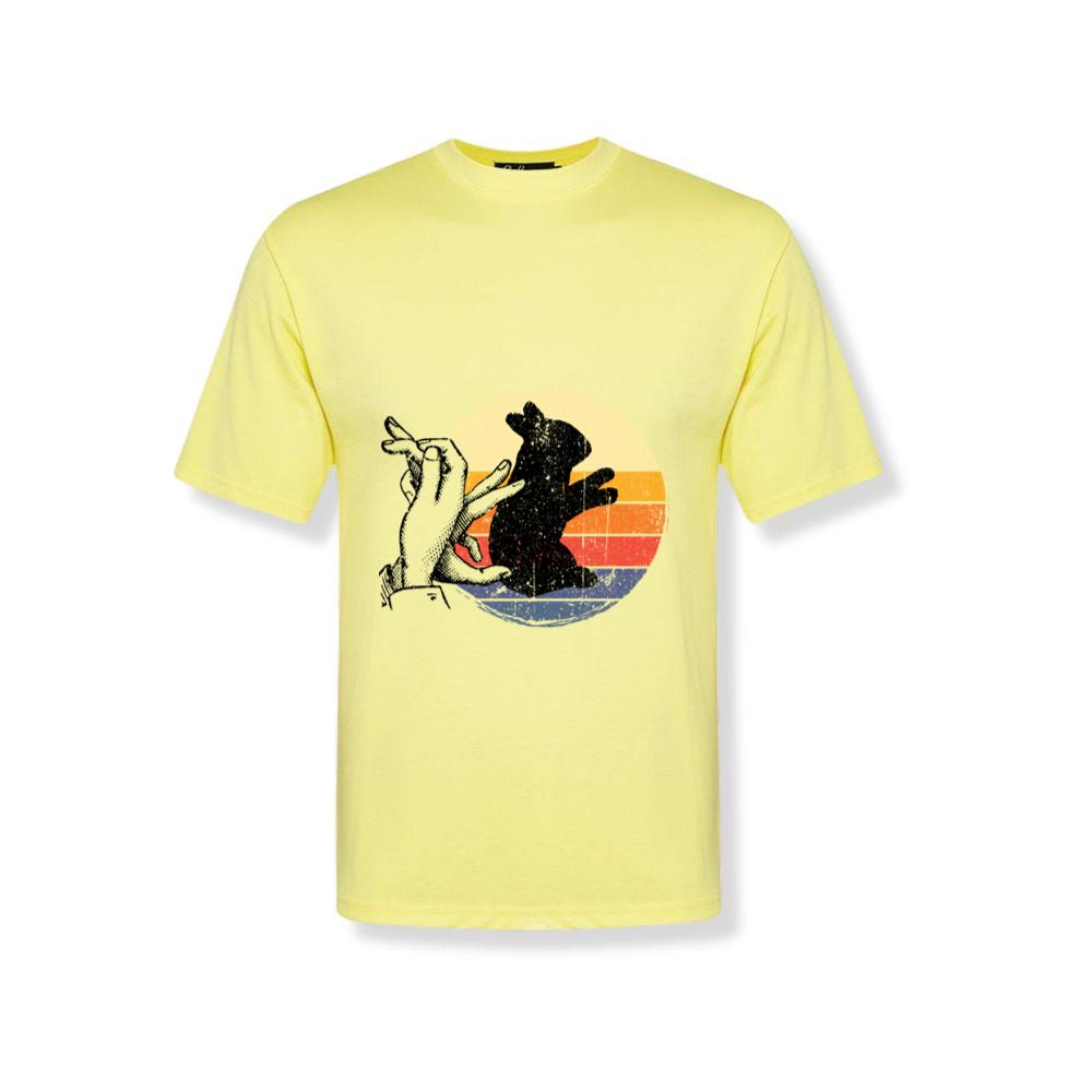 Rabbit Shadow Art Animal Rescue Pet Adoption Graphic T-Shirts