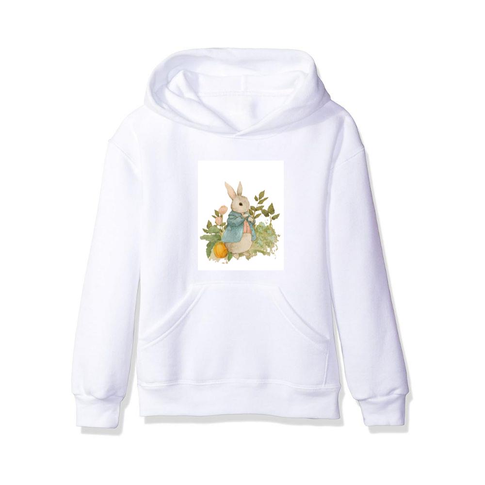Rabbit with Blue Coat Hoodies