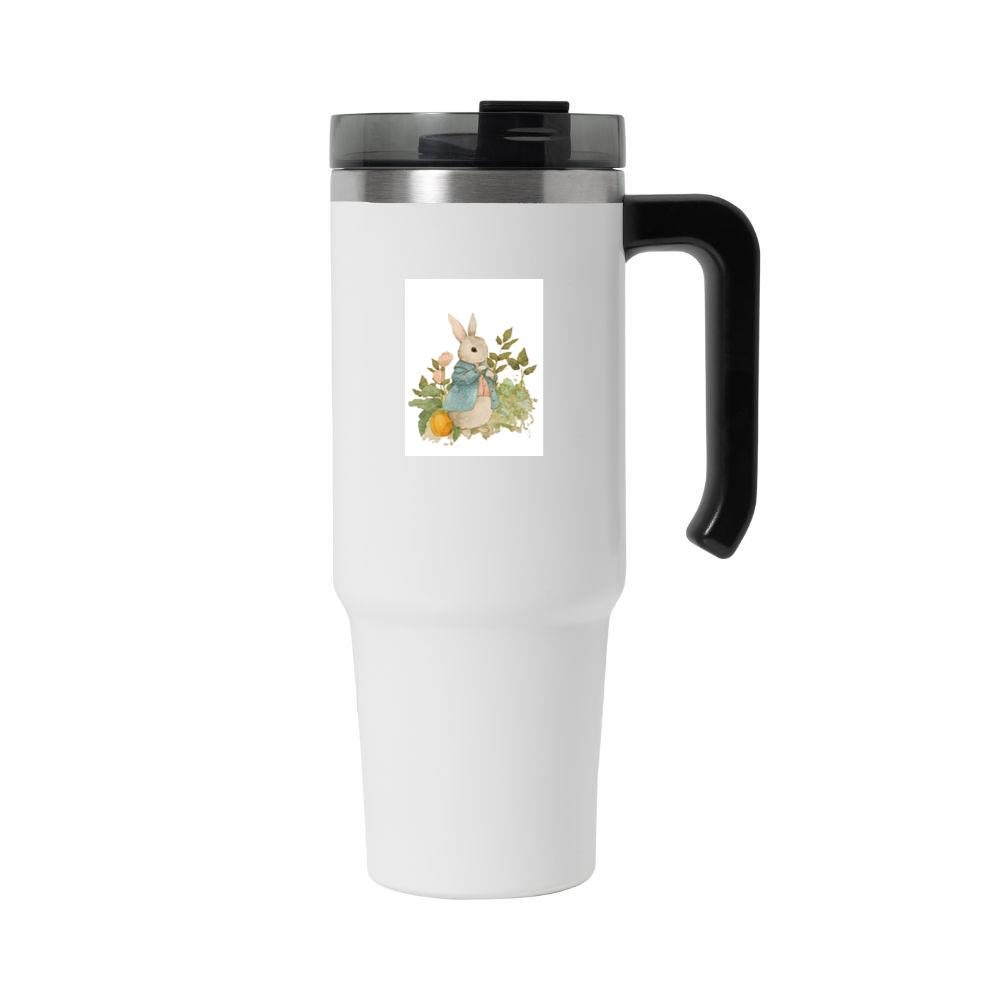 Rabbit with Blue Coat Tumbler