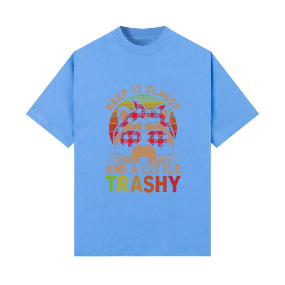 Raccoon Girl Women Funny Trash Animal T-Shirt