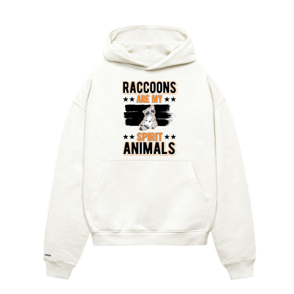 Raccoon Spirit Animal Hoodies