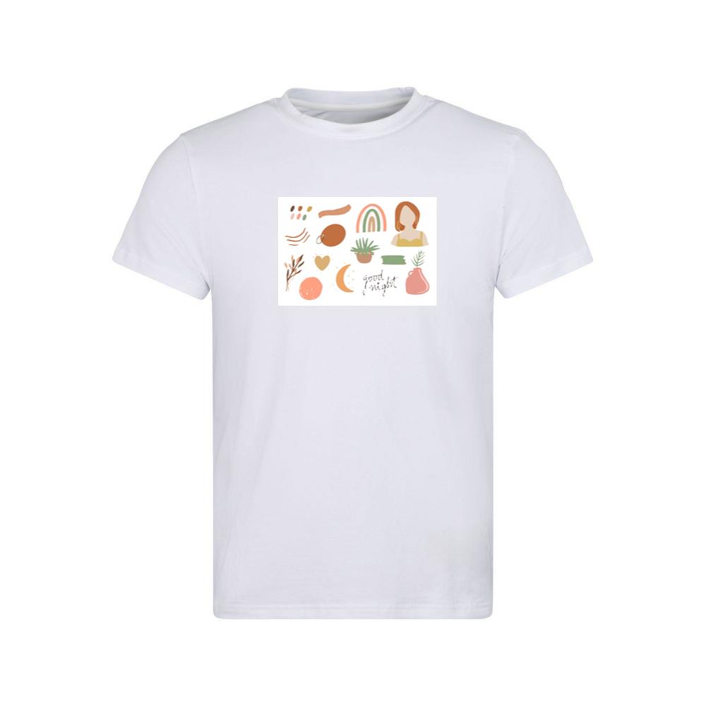 Rainbow, Woman, and Plant Set T-Shirts