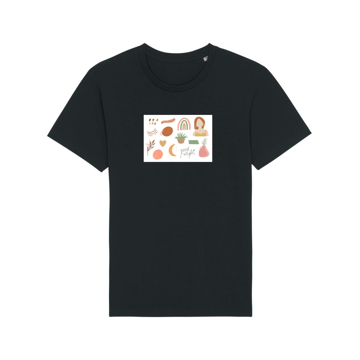 Rainbow, Woman, and Plant Set T-Shirts