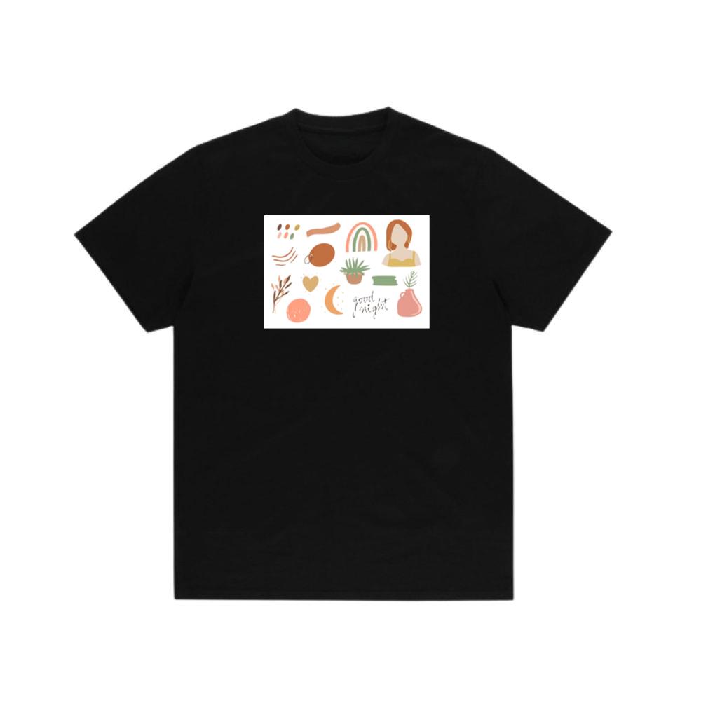 Rainbow, Woman, and Plant Set T-Shirts
