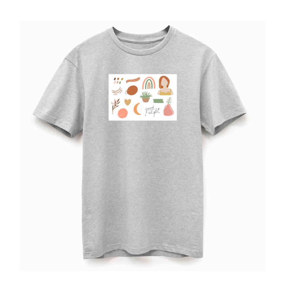 Rainbow Woman and Plant Set TShirts Pagetees