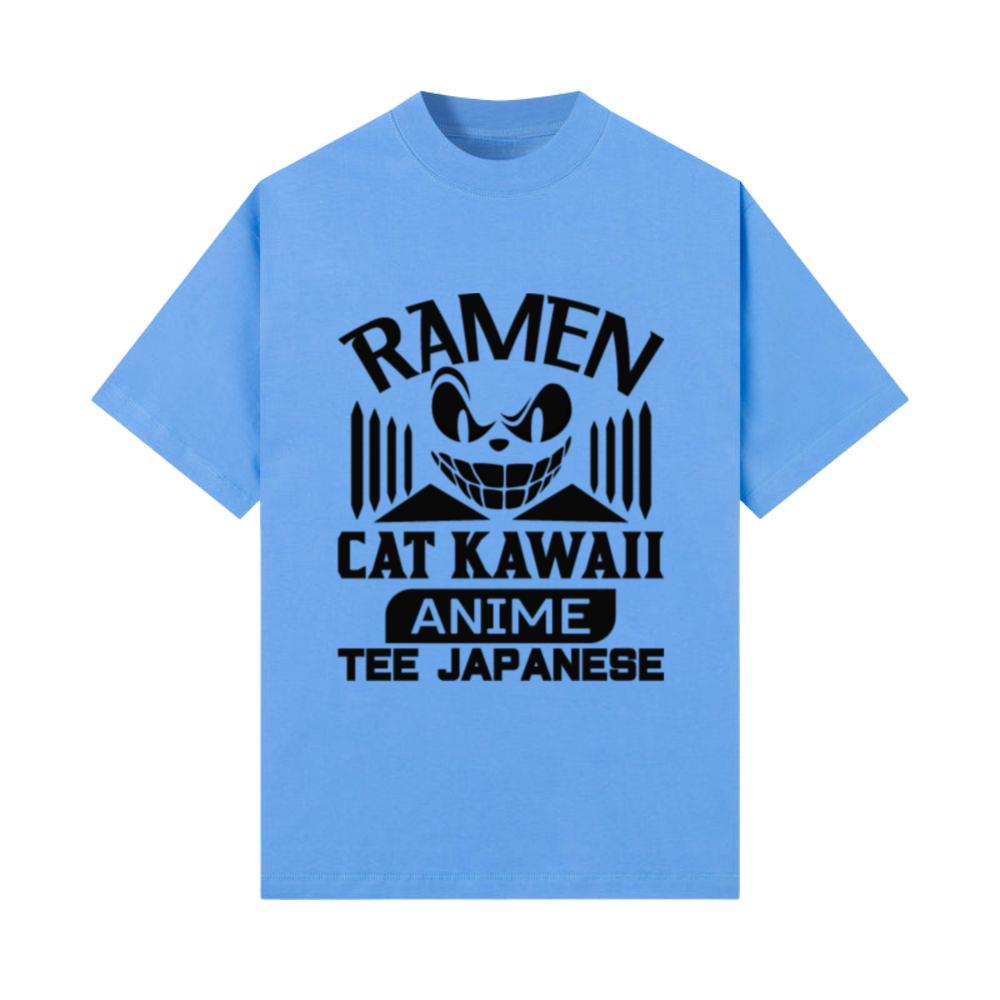 Ramen Cat Kawaii Anime Tee Japanese T-Shirt