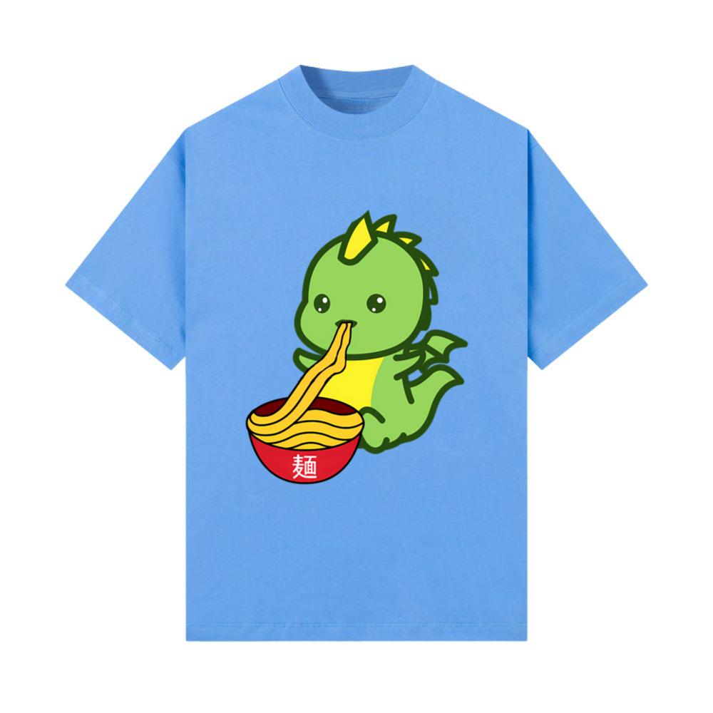 Ramen Dinosaur Kawaii Anime Dino Japanese Noodles T-Shirt
