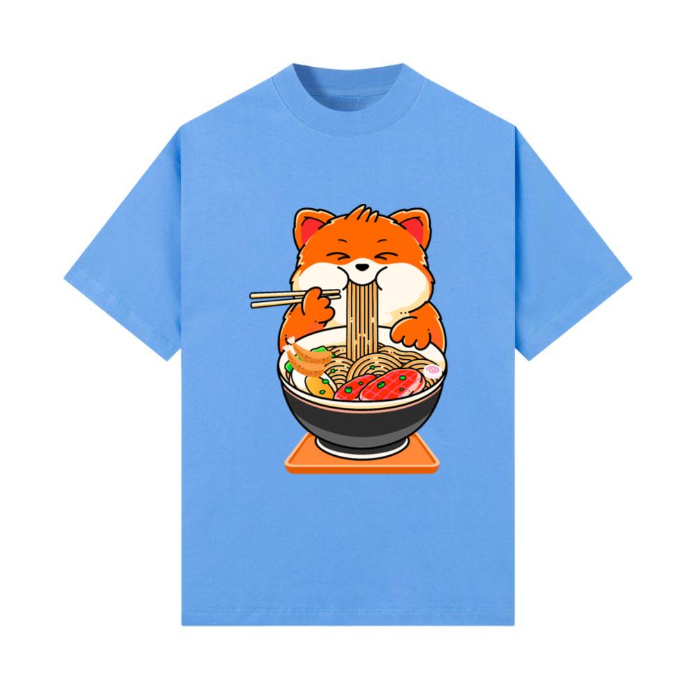 Ramen Kawaii Cat Anime Japanese Noodles Lover T-Shirt
