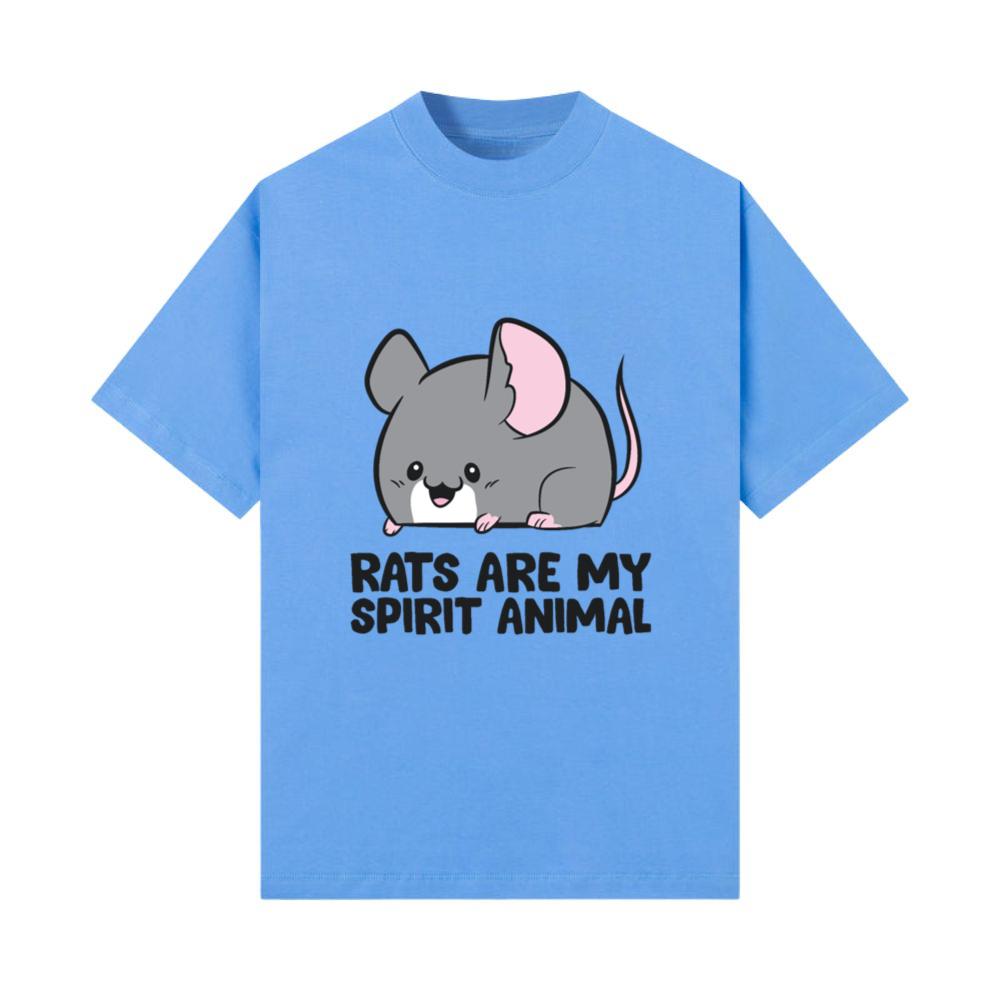 Rats Are My Spirit Animal Cute Rat T-Shirt