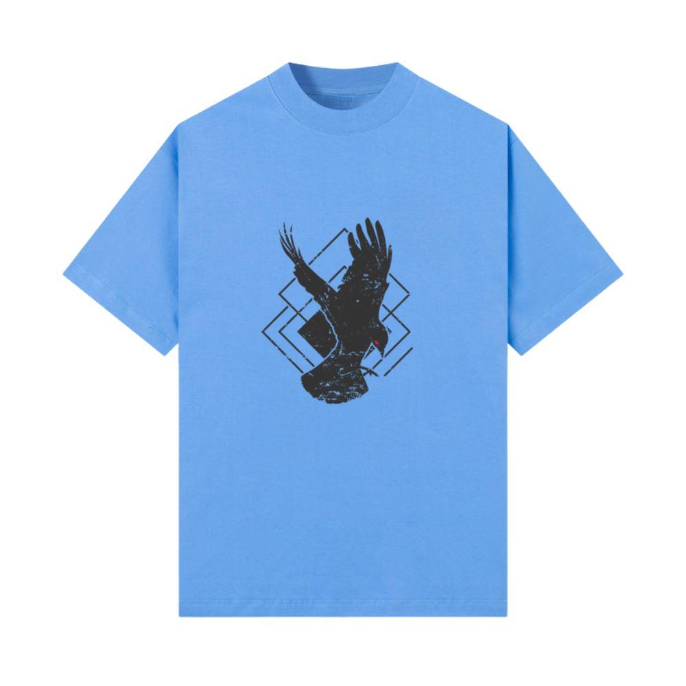 Raven landing Crow Animal Bird T-Shirt