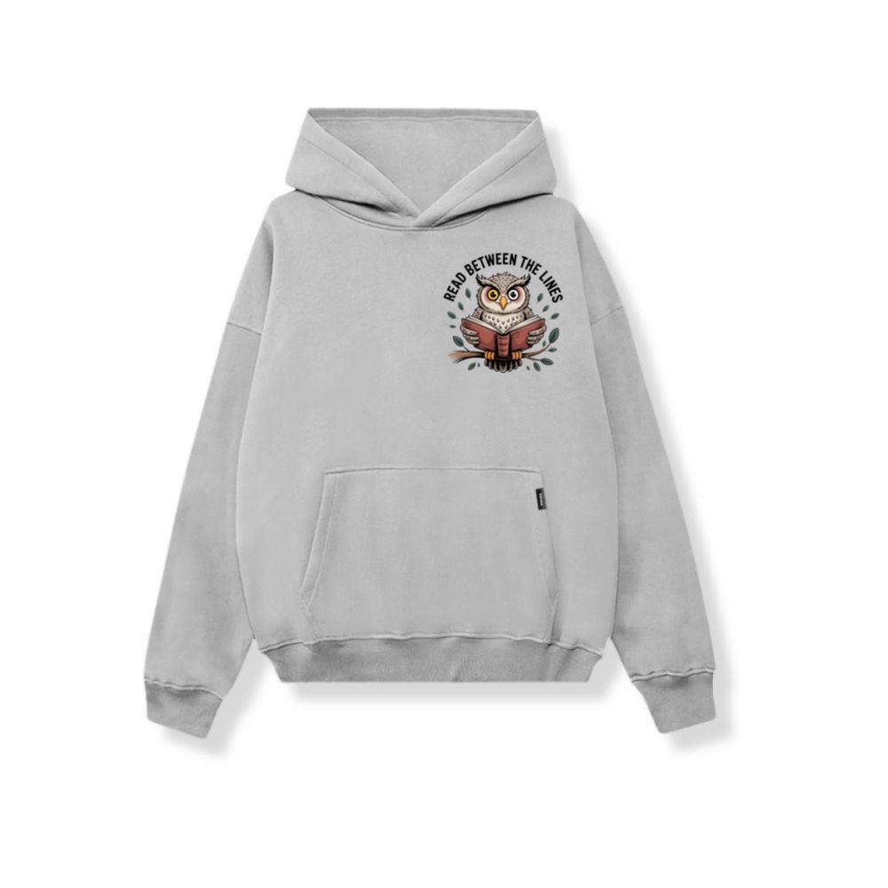 Read Between the Lines Wise Owl Reading Book Hoodies