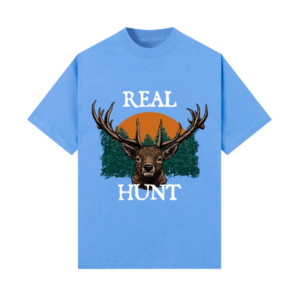 Real Hunt Seeking Animals Hunting Chase Hunting T-Shirt