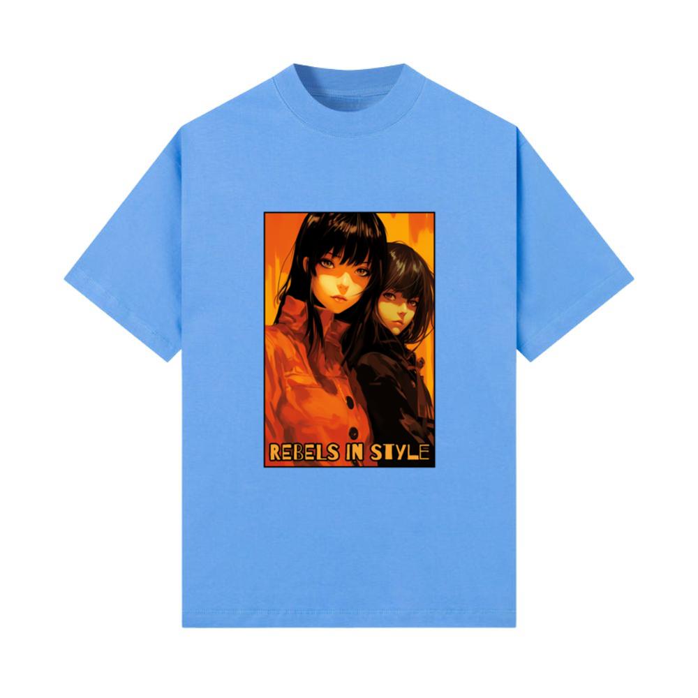 Rebels in Style_ Anime Girls T-Shirt