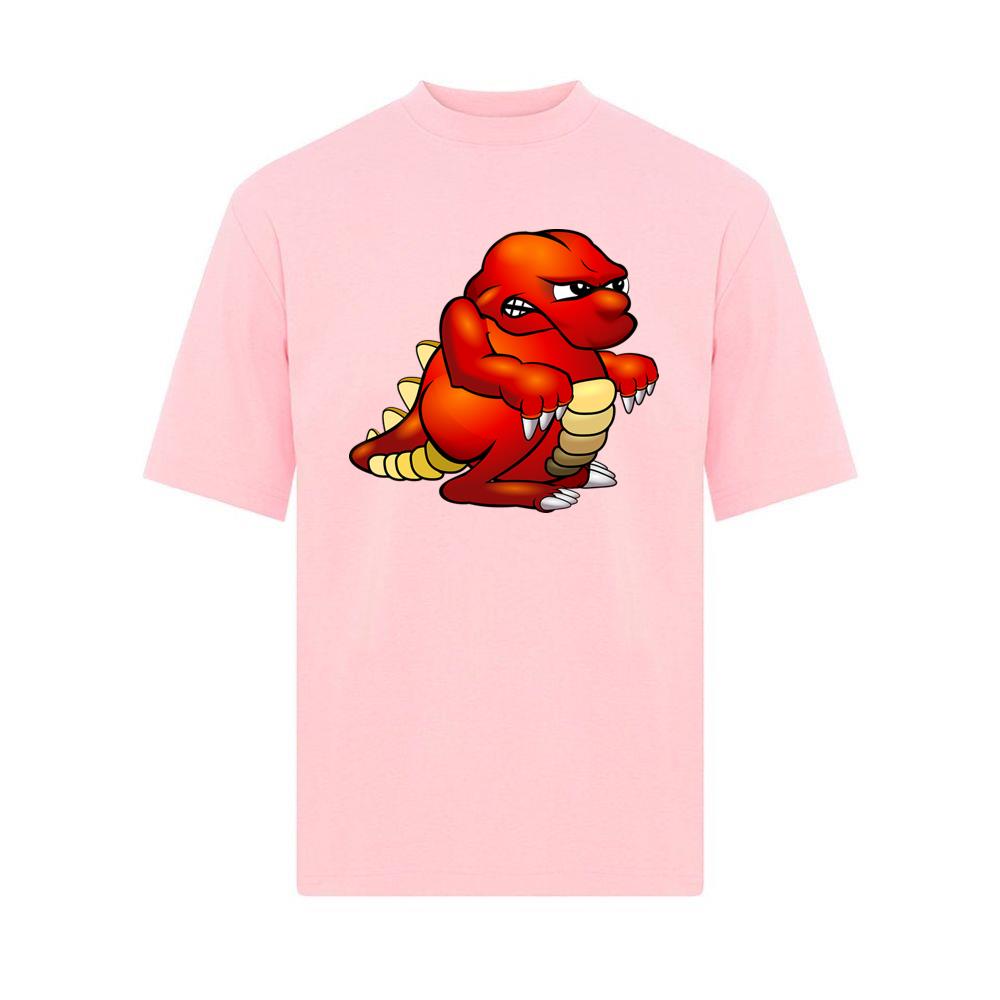 Red Angry Dinosaur With Claws T-Shirts