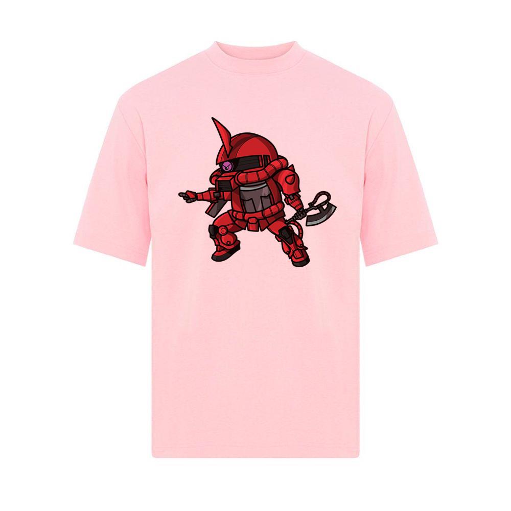 Red Armored Mecha Fighter T-Shirts