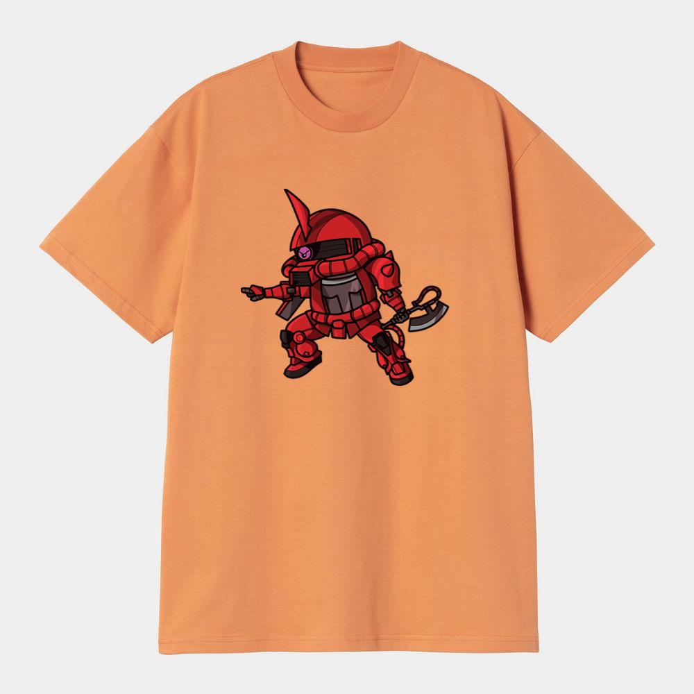 Red Armored Mecha Fighter T-Shirts