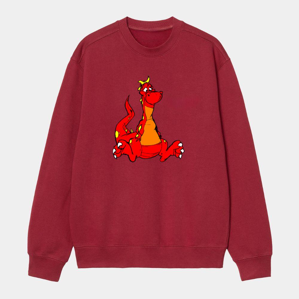 Red Dragon Looks Proud Sweatshirt
