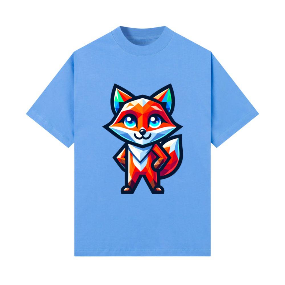 Red Fox Wilderness Animal Forest Design T-Shirt