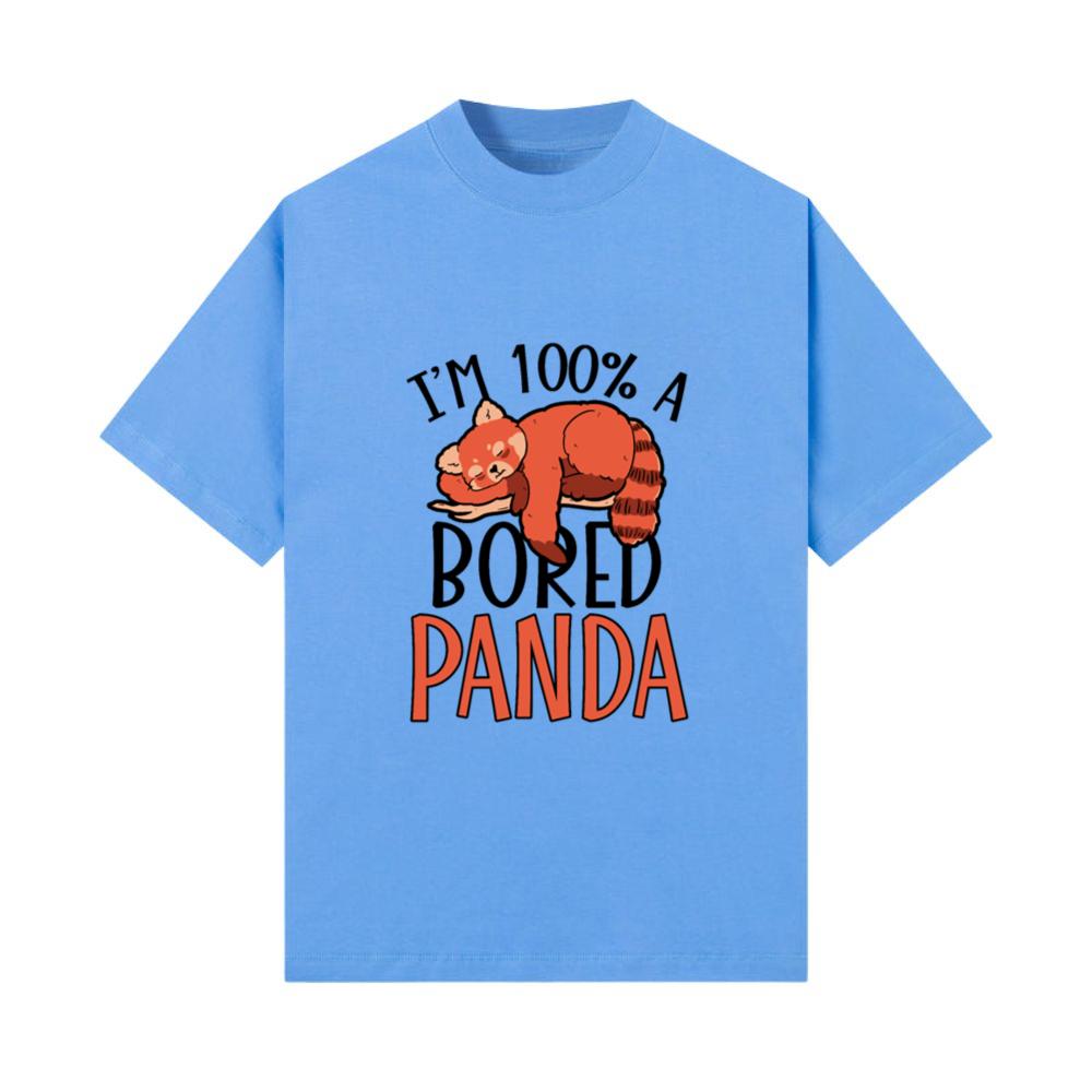 Red Panda Bored Cute Animal Lazy Animal Lover T-Shirt