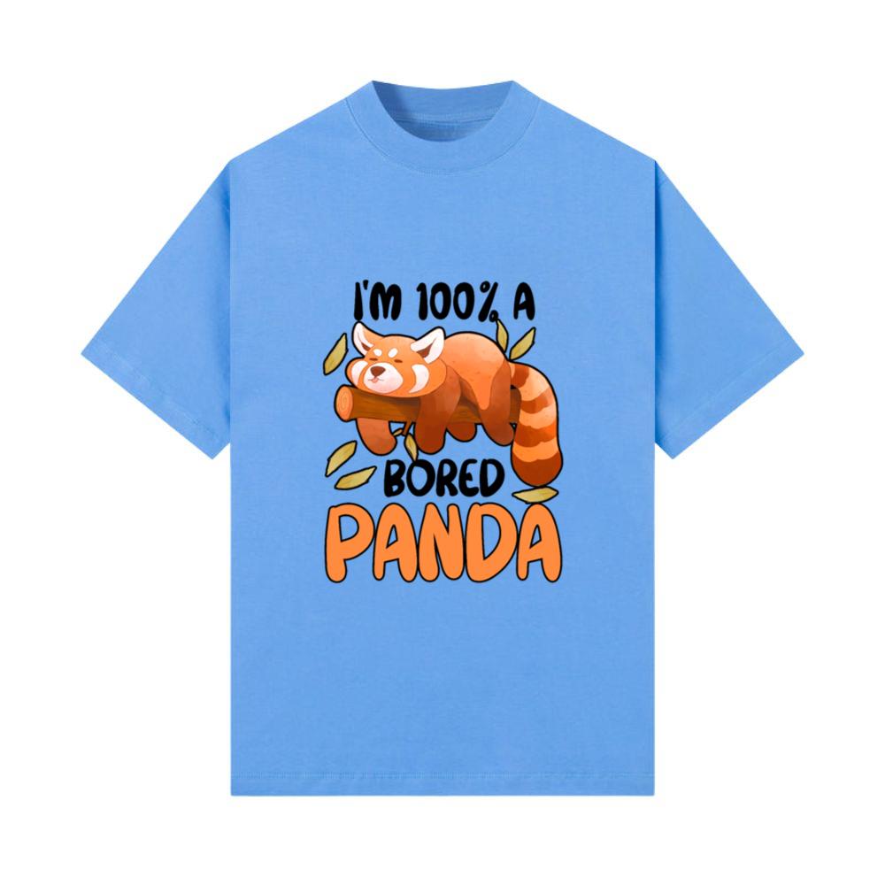 Red Panda Bored Cute Animal Lazy Animal Lover_1 T-Shirt