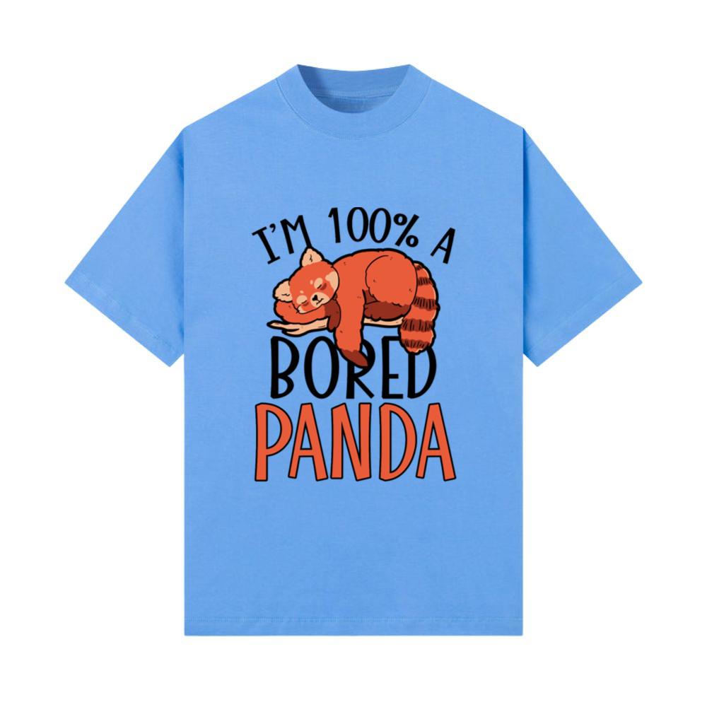 Red Panda Bored Cute Animal Lazy Animal T-Shirt