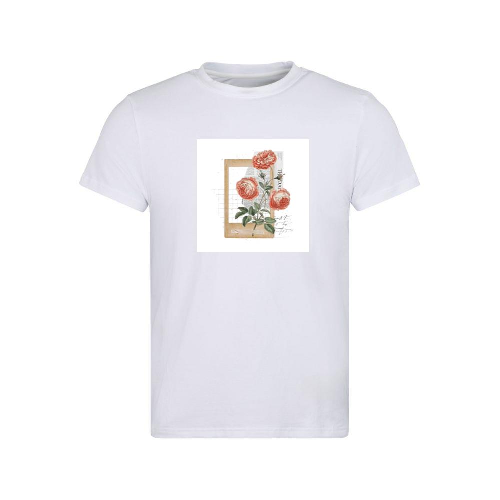 Red Roses and Paper Fragments T-Shirts