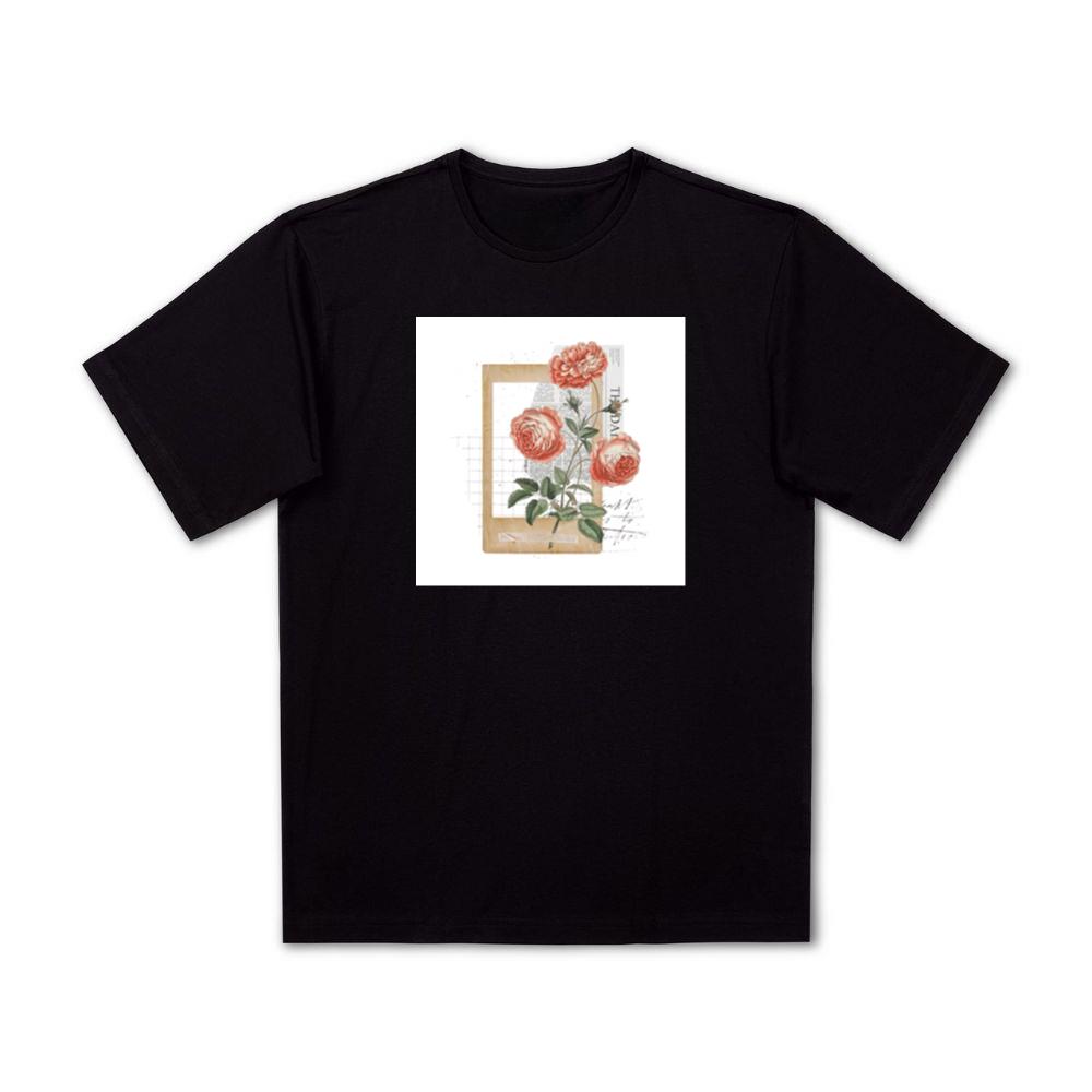 Red Roses and Paper Fragments T-Shirts