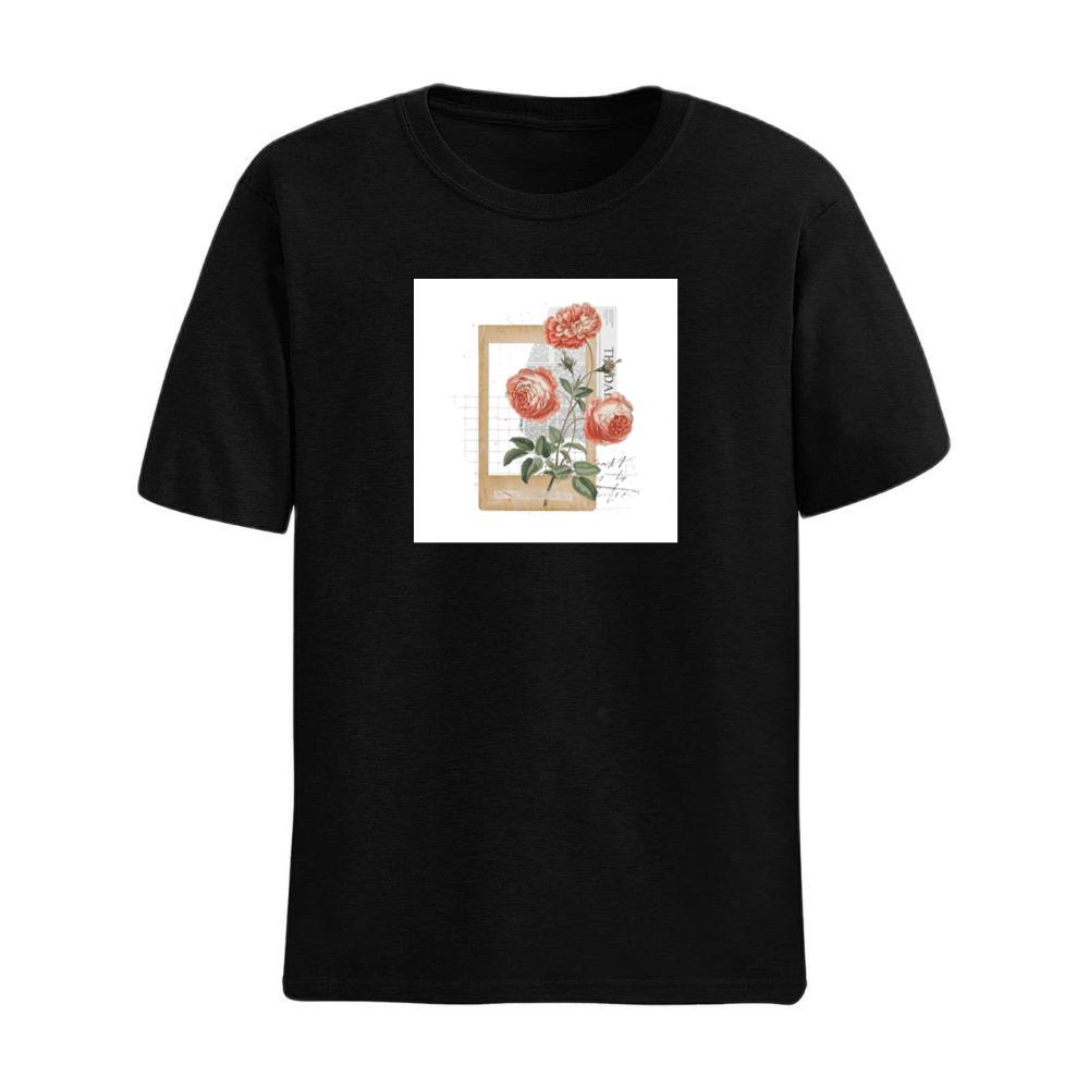 Red Roses and Paper Fragments T-Shirts