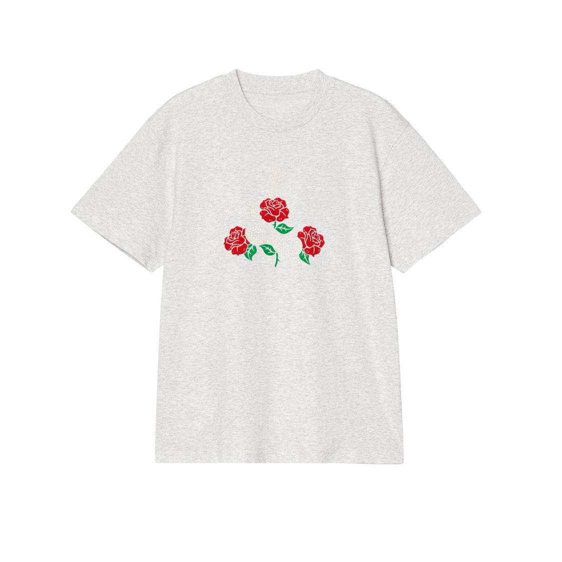 Red Roses Snake Shirt Men Women Floral Goth Punk Gothic Rose T-Shirt