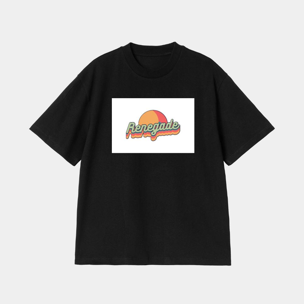 Renegade in 70s Style with Sun T-Shirt