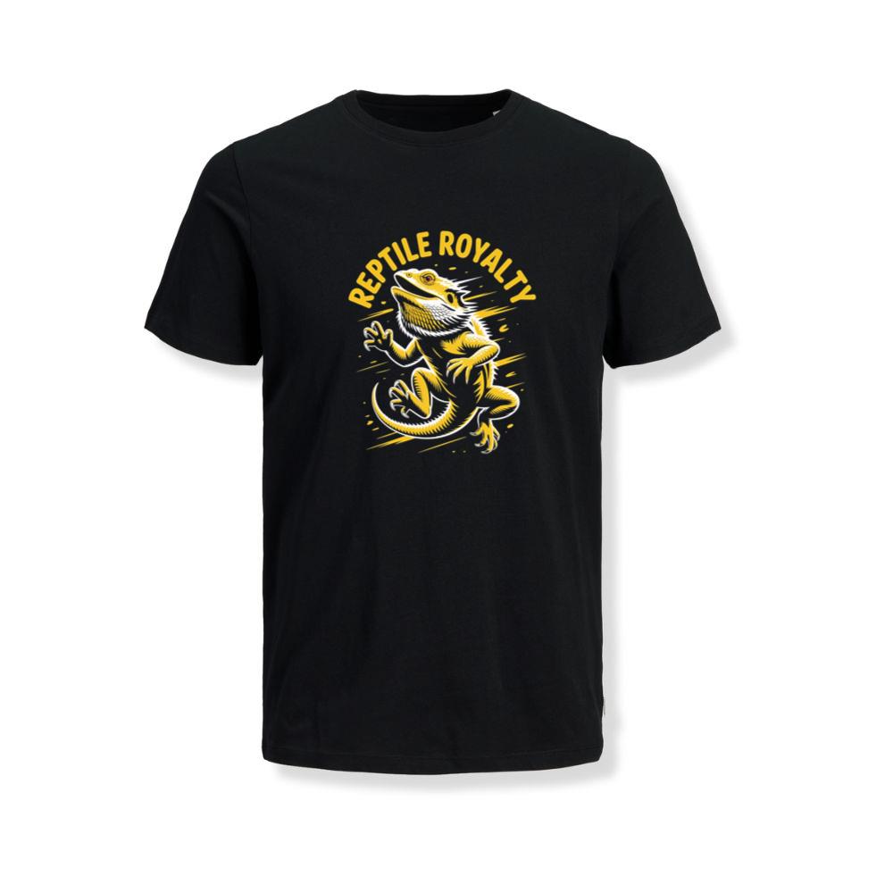 Reptile Royalty Lizard Vintage Graphic T-Shirt