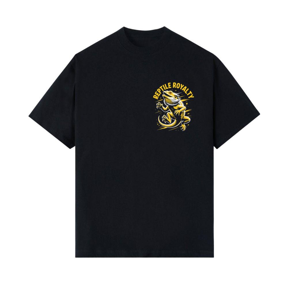 Reptile Royalty Lizard Vintage Graphic T-Shirts