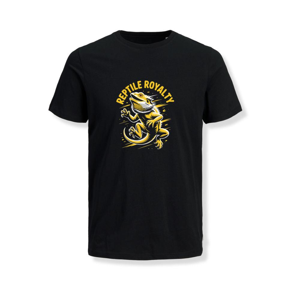 Reptile Royalty Lizard Vintage Graphic T-Shirts