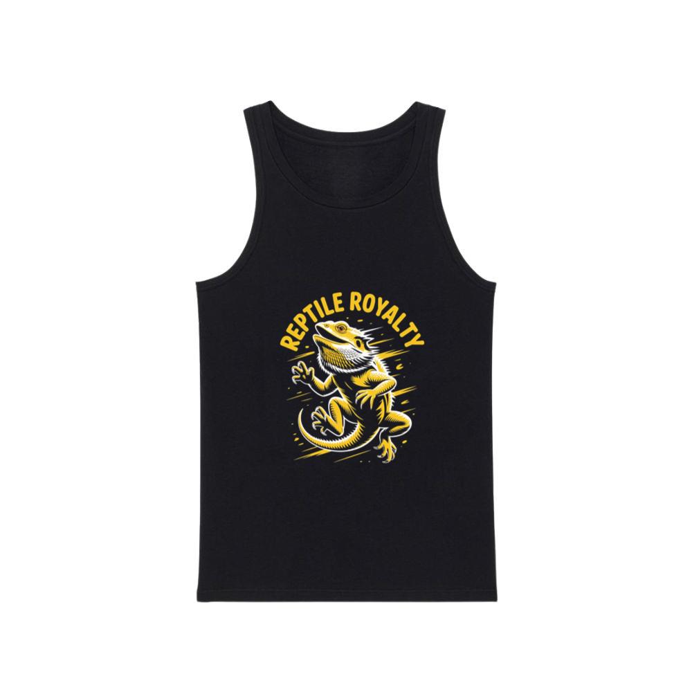 Reptile Royalty Lizard Vintage Graphic Tank Top